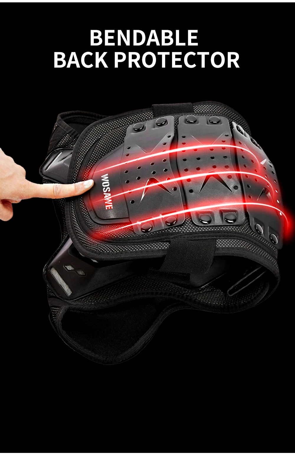 Motorcycle Armor Kids Suit Motocross Body Armor Moto Knee Pads Riding Protective Motorbike Suits Protection Body Protector