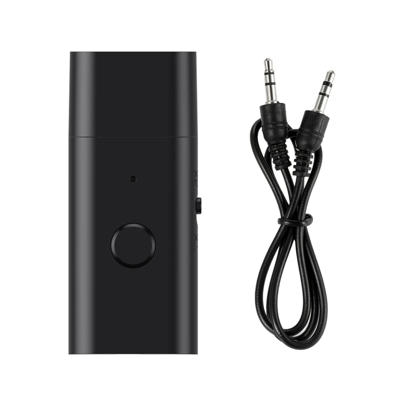 Bluetooth 5.3 Transmitter Receiver, 3.5Mm Aux Wireless USB Adapter, Built In Mic, Music Streaming, Handsfree Calls Replacement