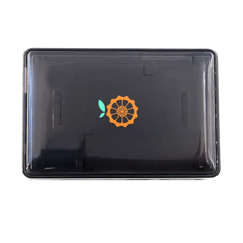 Orange Pi 3 LTS ABSブラック保護ケース、Orange Pi 3 LTSシングルボードコンピュータのみに対応。 Orange Pi 3 LTS ABS ケース黒透明シェル保護ボックスオプションの銅