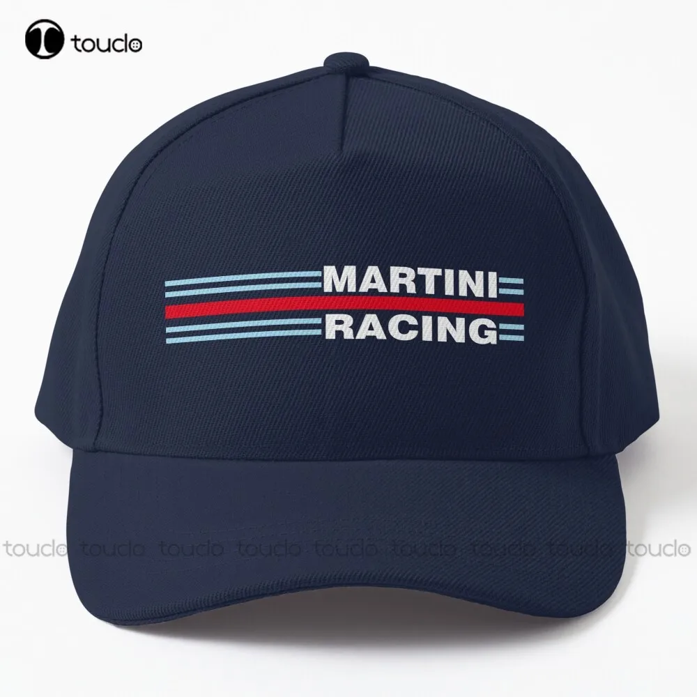 MartiniRacingStripeBackgroundlessBaseballCapGreenCaps