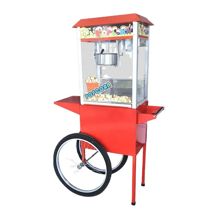 Large Popcorn Machine Cart