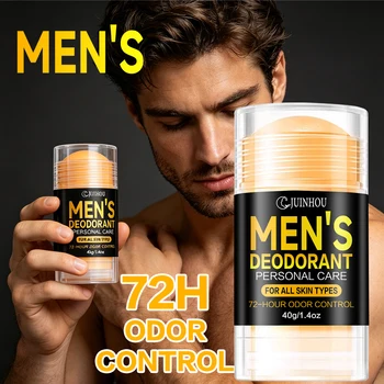 JUINHOU Men's Deodorant Stick/Antiperspirant Easy to Carry Moisturizes Skin While Releasing a Captivating Fragrance 1