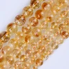 100% Natural Golden Citrine Yellow Crystal Loose Beads For Jewelry Making Bracelet Necklace Accessories 15'' 4 6 8 10 12mm 3