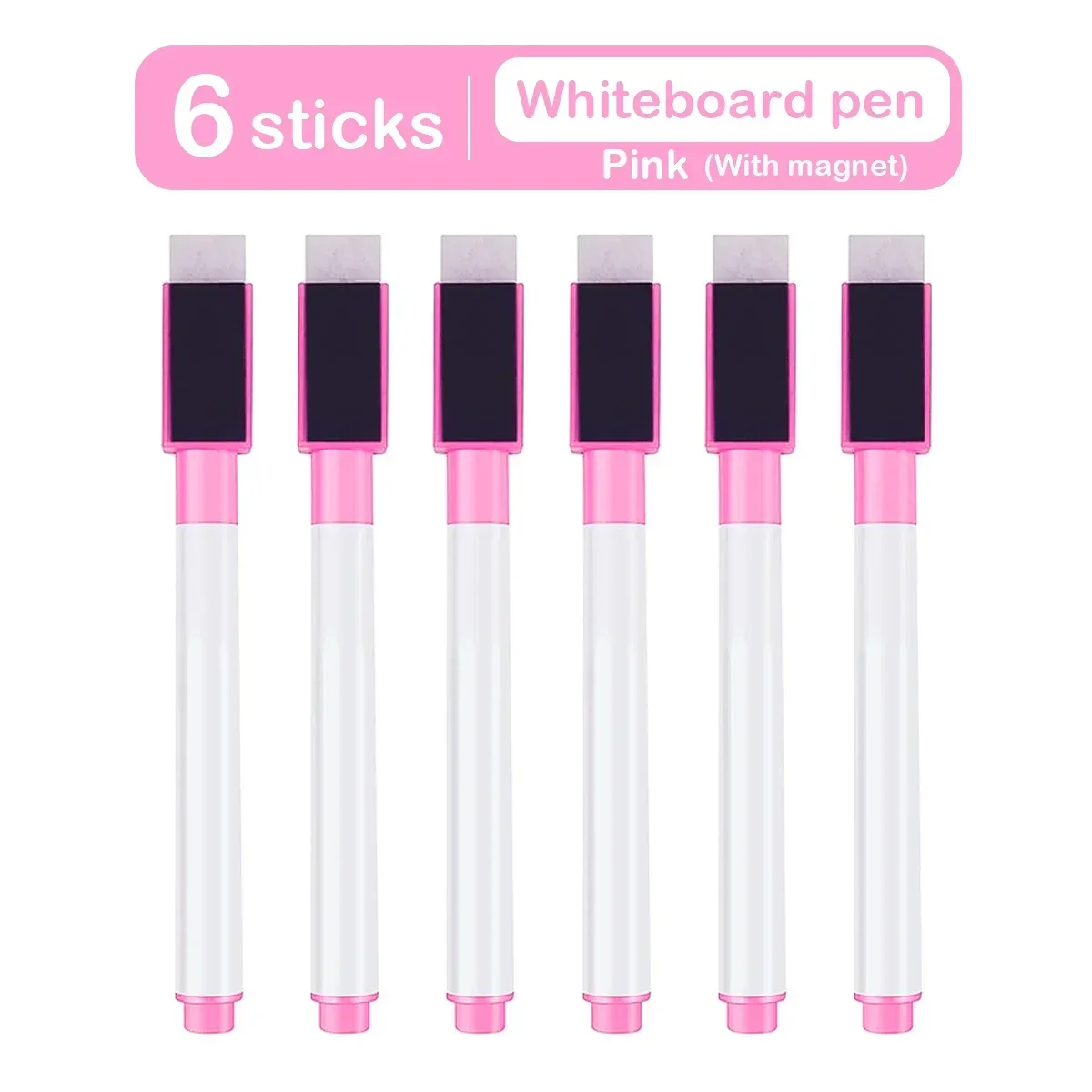 Magnetic Erasable Whiteboard Pen for Classroom and Office Use