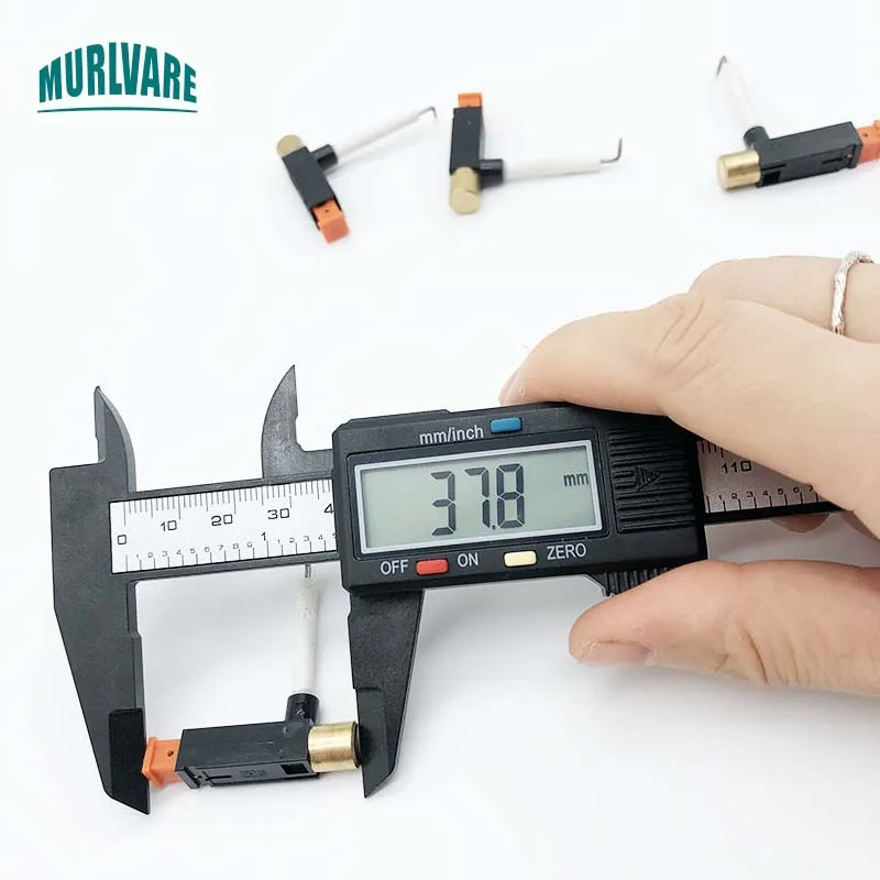 5Pcs 37.8*8*8mm BBQ Cassette Furnace Gas Oven Gas Burner Electronic Piezo Igniter Piezoelement Ignition With Copper Cap