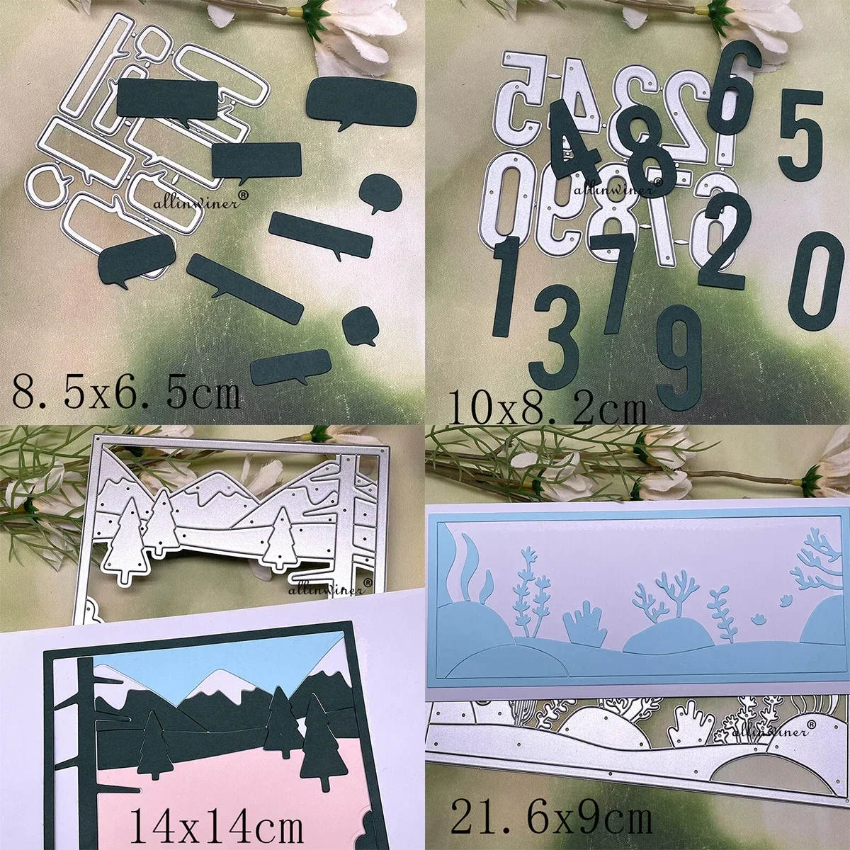 Neu Die neue Serie kommt DIY Handwerk Metall Stanzform Scrapbook geprägtes Papier Karte Album Handwerk Vorlage Schablone Stirbt