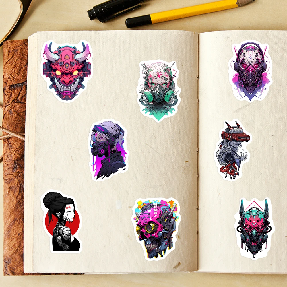 Cool Cyberpunk Avatar Stickers Art Tattoo DIY Toys Gift Decorative Scrapbook Junk Journals Laptop Luggage Bottles Waterproof cartoon stickers decorative stickers self adhesive stickers custom stickers stationery stickers anime stickers adhesive stickers decorative labels stickers diy scrapbooking accessories