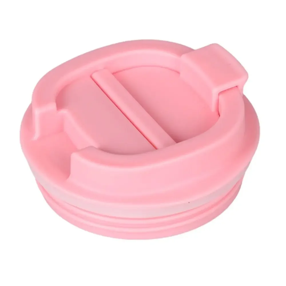 Multicolor Reusable Coffee Cup Lid - Plastic Travel Mug Cover Replacement