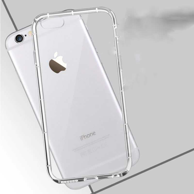 Airbag Ultra Thin Case For iPhone 14 13 12 11 Pro XS Max Mini XR 7 8 Plus 6s SE Clear Transparent TPU Silicon Cover Rubber Shell cheap iphone 11 cases