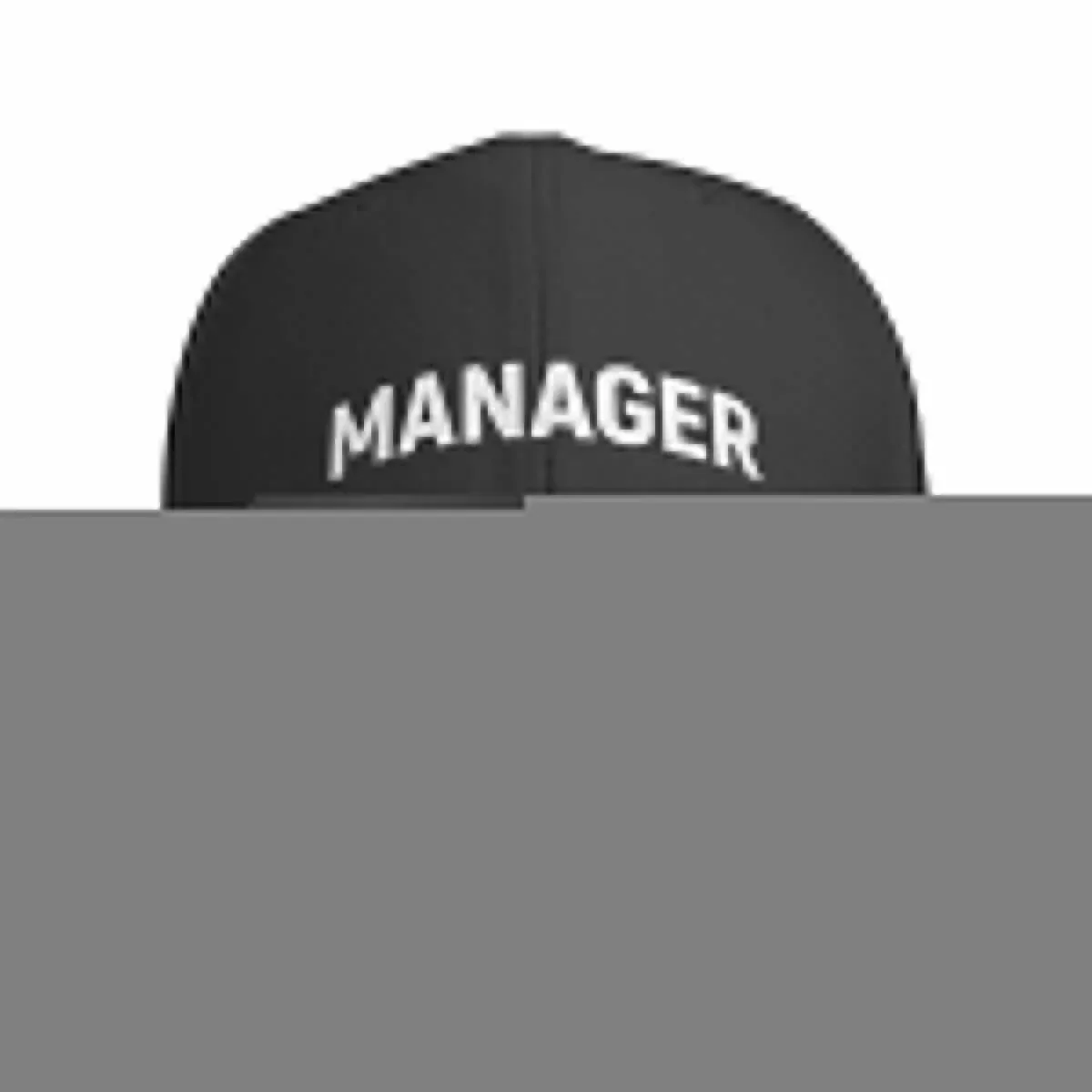 

Manager (White Text) Baseball Cap dad hat Vintage Sunscreen party Hat Sun Hats For Women Men's