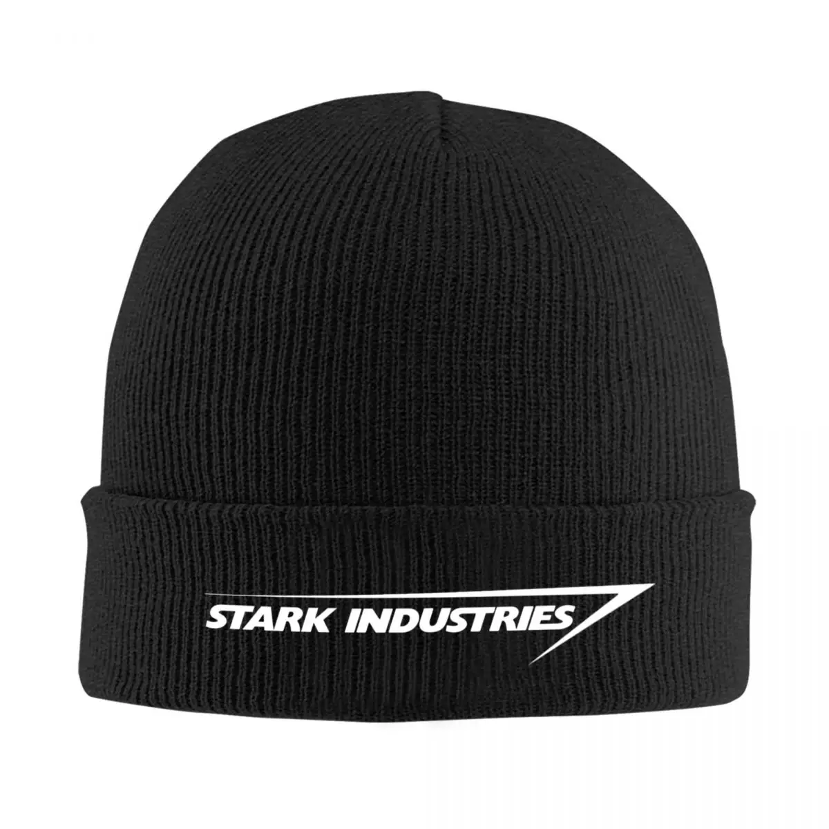 

Iron Group Stark Industries Skullies Beanies Caps Unisex Winter Warm Knit Hat Women Men Cool Adult Bonnet Hats Outdoor Ski Cap