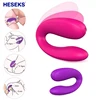 HESEKS Multi-frequency Wireless U-shape Egg Panties Wearable Sex Clit G-spot Vibrator Vibe Dildo For Women Lover Sex Toy 1