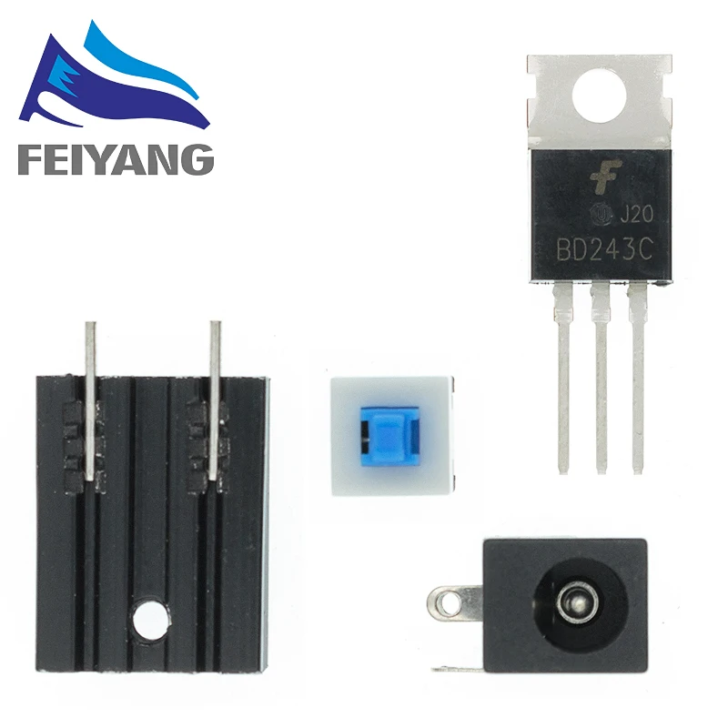 SAMIROB 1PCS BD243 Mini Tesla Spule Kit Magie Requisiten DIY Teile Leere Lichter Technologie Diy Elektronik BD243C – Detail 5