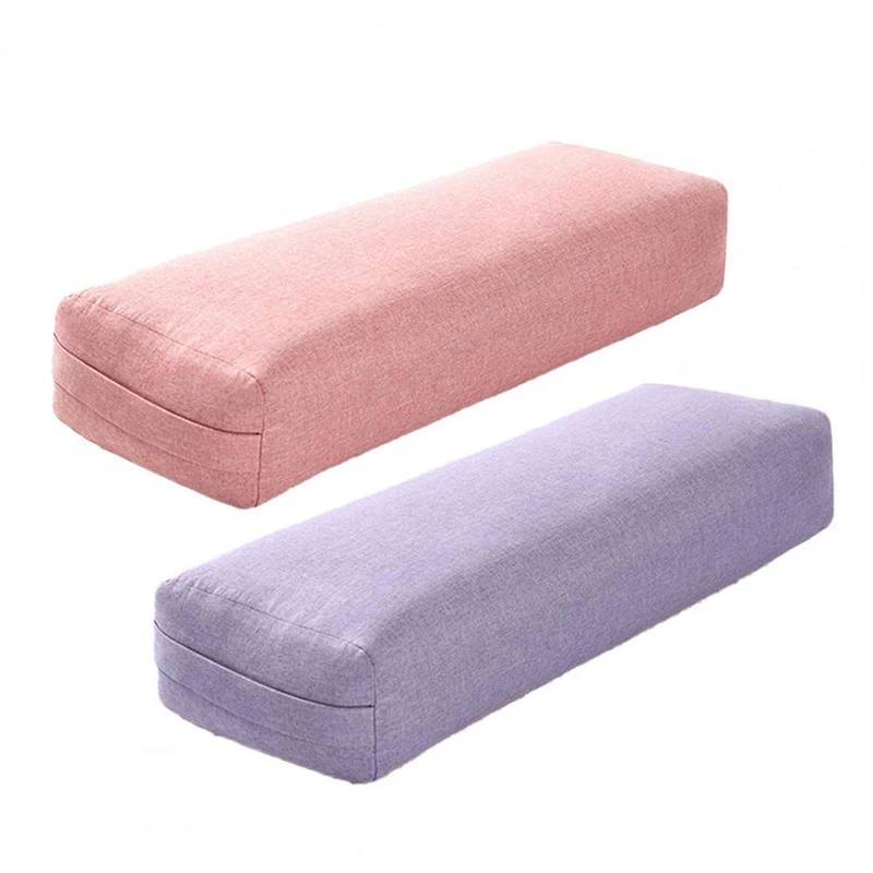 

Подушка для йоги, мягкая моющаяся прямоугольная переносная подушка из полиэстера для йоги, Подушка для сна, товары для йоги и фитнеса