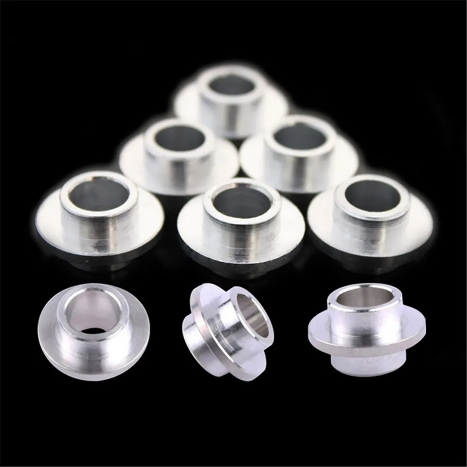 JEERKOOL  Bearing Bushing For Roller Skates 8 Pcs / lot SEBA POWERSLIDE Skating Parts Aluminium Alloy Axle Sleeve PJ13