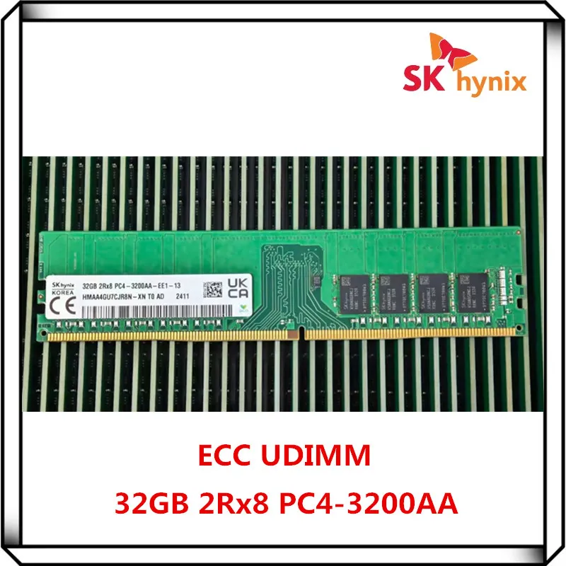 SK Hynix DDR4 32GB 3200AA PC4 3200MHz 2Rx8 Pure ECC UDIMM 32G RAM