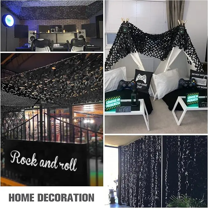Camo Netting 1.5M*2 3 4 5 6 9 10M bulk roll white black green jungle mesh camouflage CamoSystems Net with Mesh Cover Decoration