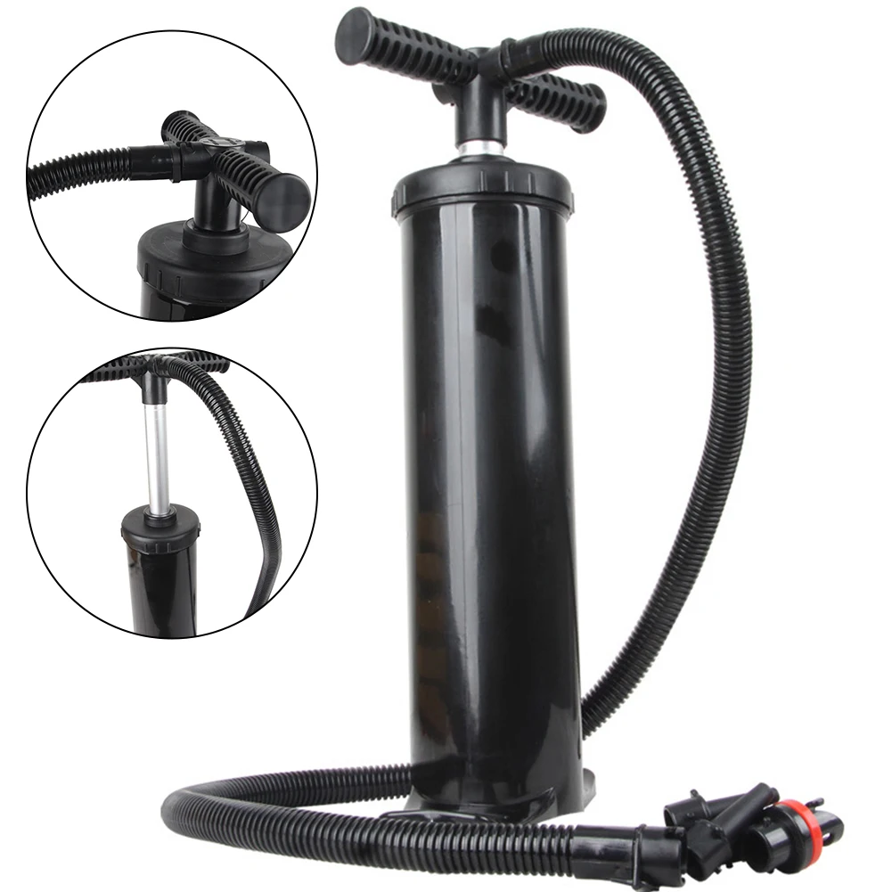 Hand Pump For Boats 14.5PSI Air Pump Lightweight Maximum Air Pressure 14.5PSI Reinforced ABS Material Camping Trips