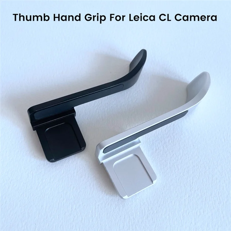 

Metal Hot Shoe Thumb Hand Grip for Leica CL Camera Hotshoe Bracket Thumb Rest Grip Camera Accessories Black