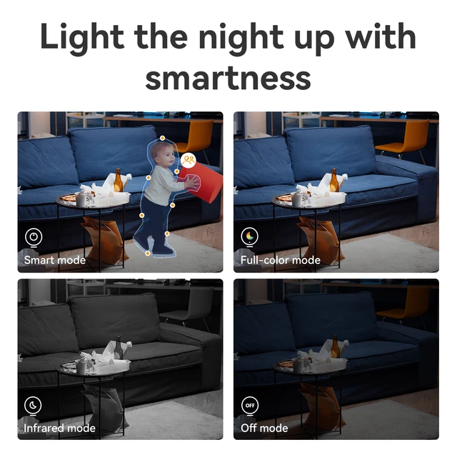 IMOU Ranger Mini 3/5MP IP Camera 360° Human Detection Baby Monitor Home Security Night Vision Surveillance Wireless Wifi Camera 3