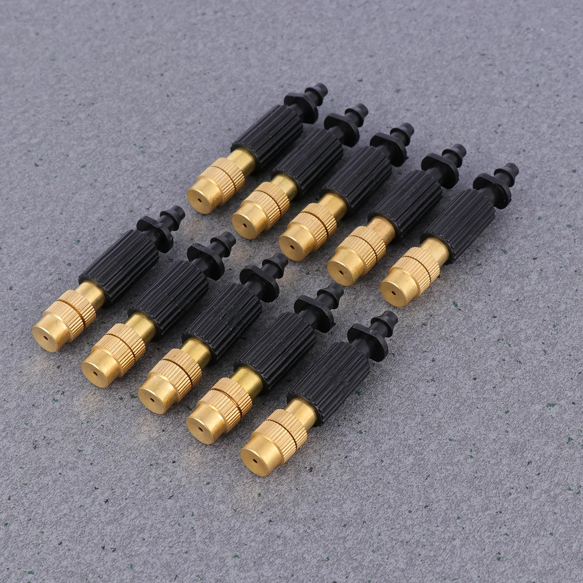 

10 Sets of Irrigation Spray-Head Detachable Atomization Small Sprayer Head With 6mm Single Hook Joint for Garden