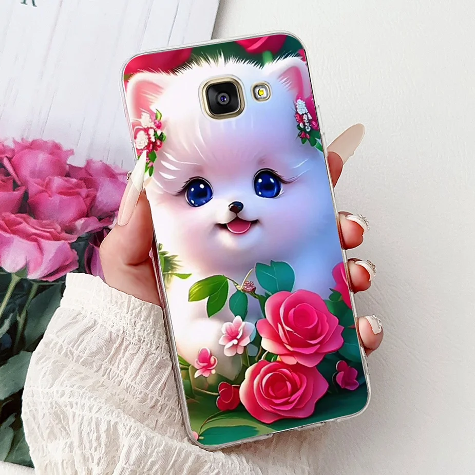 Cute Cat Cartoon Soft Silicone Phone Case Cover