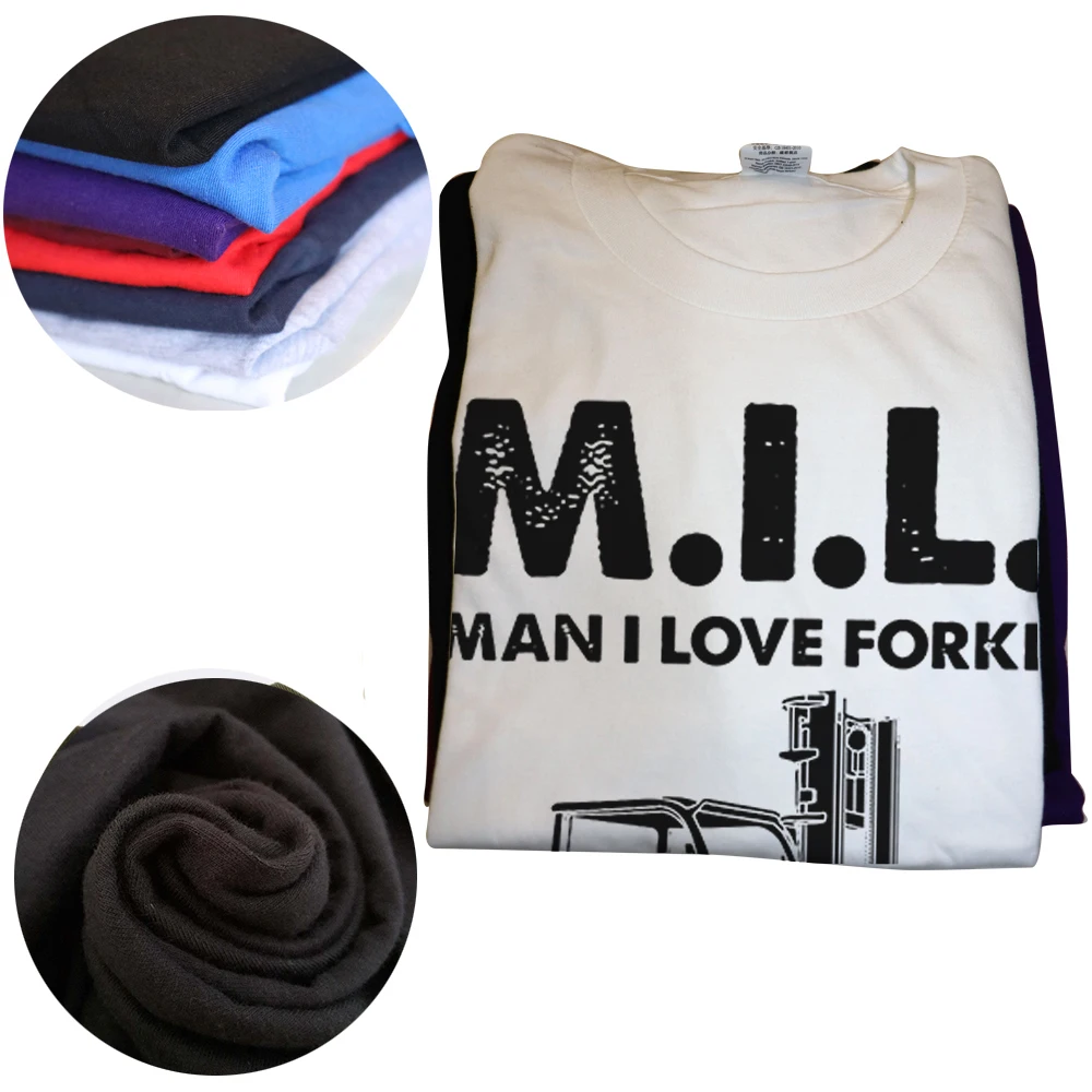 노벨티 멋진 Milf Man I Love 지게차 드라이버 티셔츠, 그래픽 스트리트웨어, 반팔, 생일 선물, 여름 스타일 티셔츠