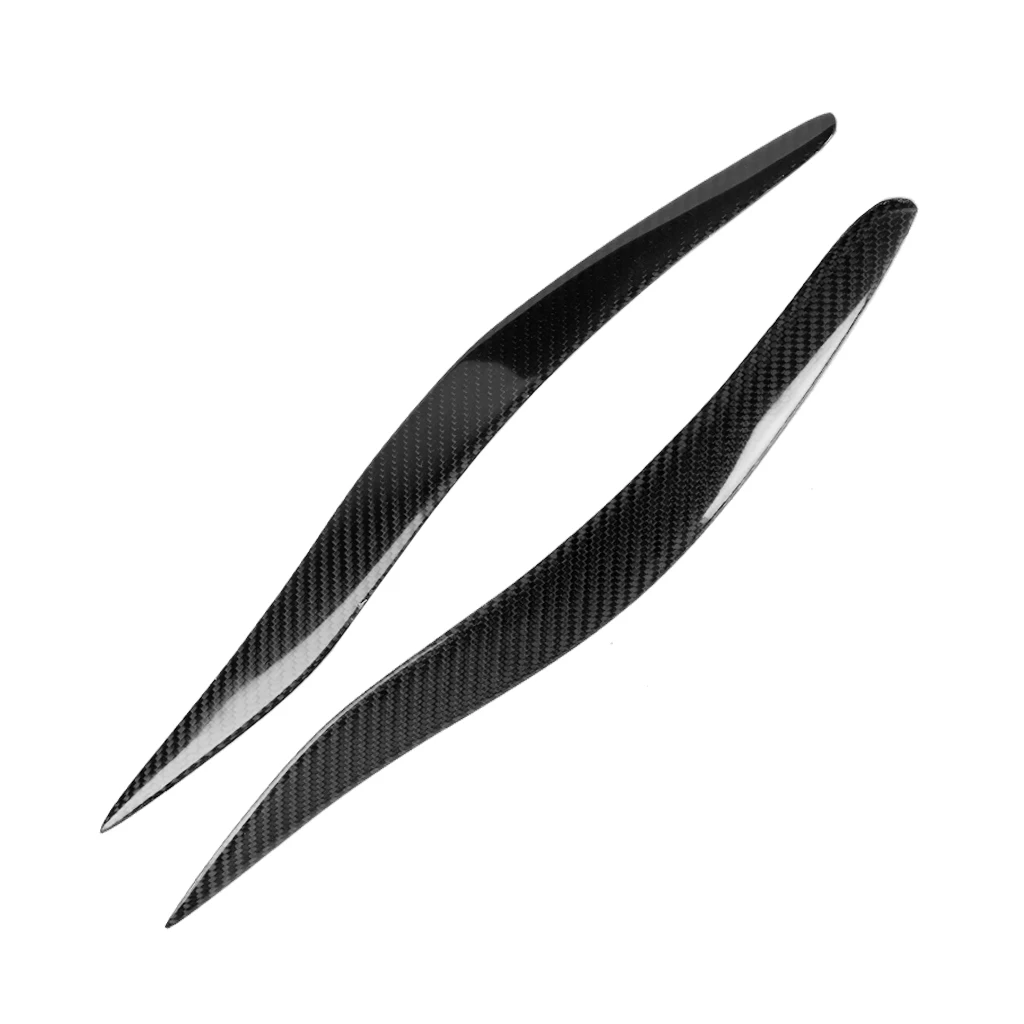 

For Lexus IS250 IS300 2006 2007 2008 2009 2010 2011 2012 Real Carbon Fiber Car Headlight Eyebrow Eyelid Trim Lamp Cover Sticker