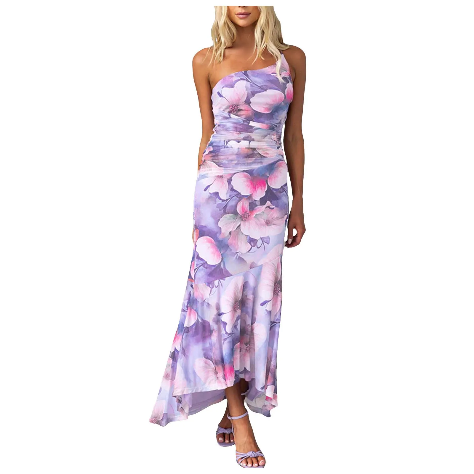  floral print corset dress