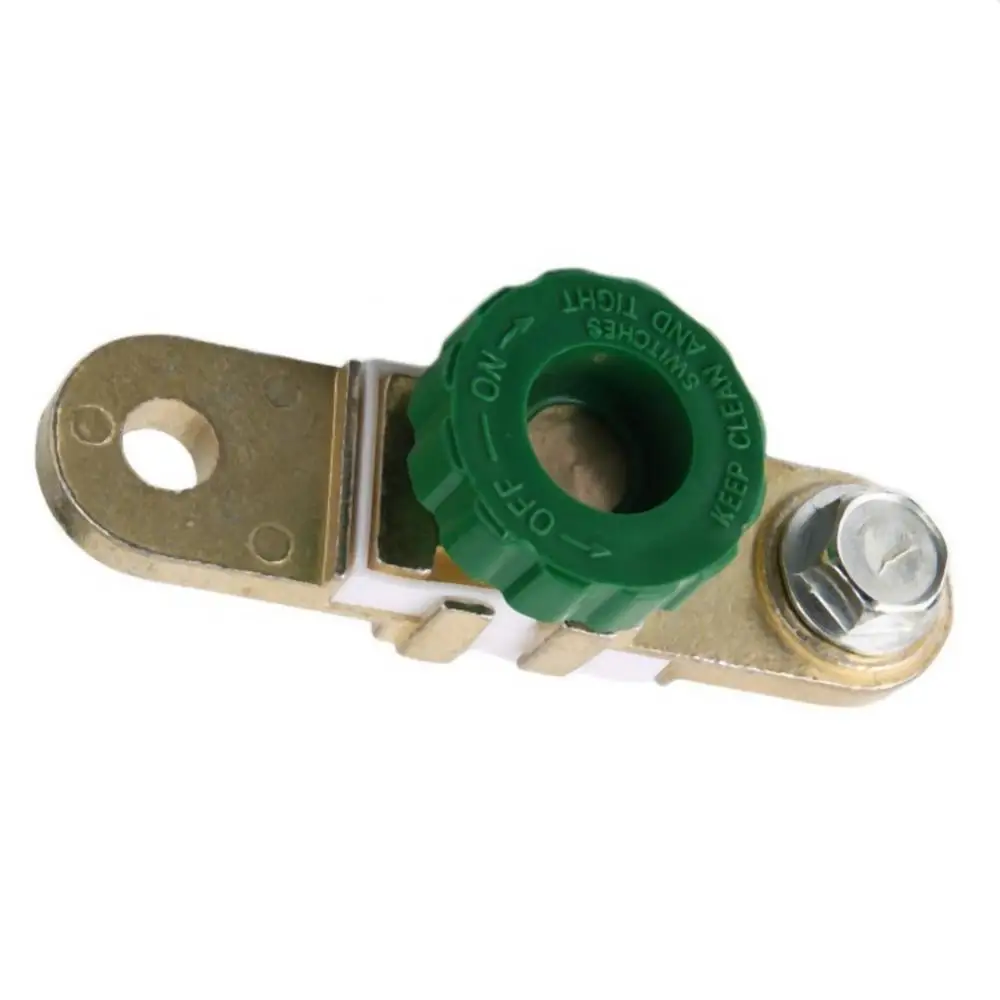 Universal Car Motorcycle Battery Terminal Link Quick Cut-off Switch 1pcs Durable Portable Rotary Disconnect Isolator