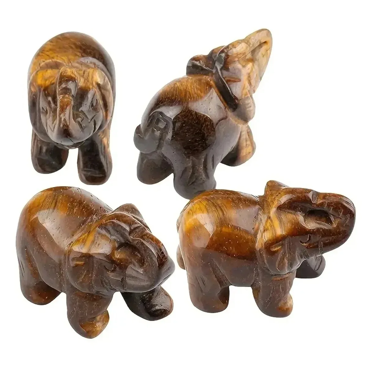 Green Aventurine Elephant Statue 6