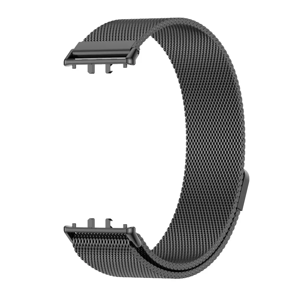 Milanese Metal Watchband Bracelet for Fitness Tracker Replacement Strap