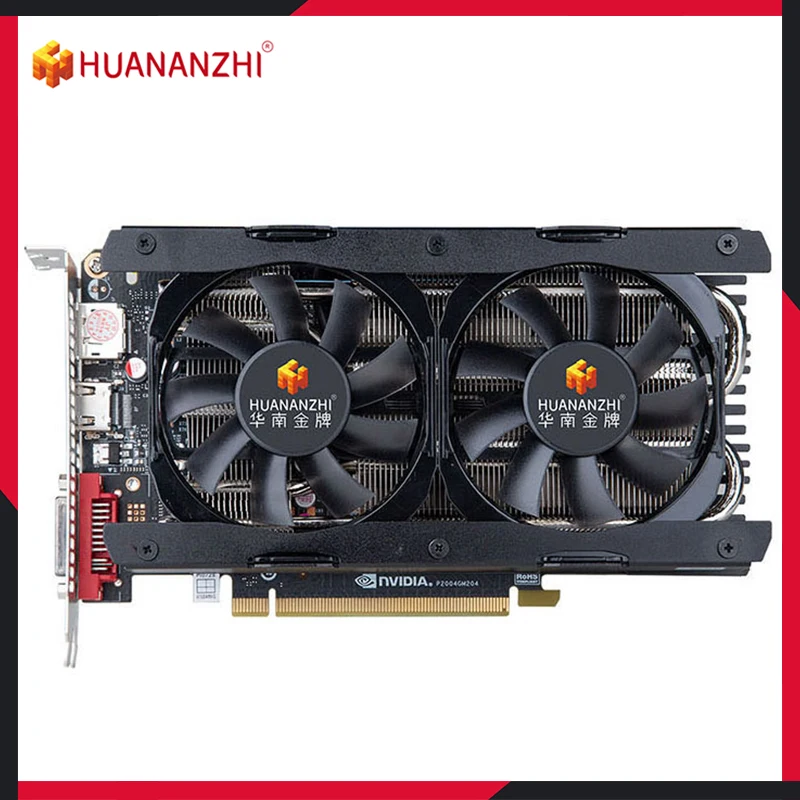 HUANANZHI Video Card gtx 1060 6gb 960 gtx970 4gb Game Graphics rx 560 550 970 1050 750 ti 650 2gb Original | Компьютеры и офис