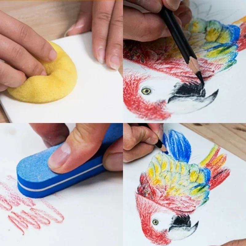 Pottery Underglaze Color Pencil 12 Colors Optional Oil-based Colouring Glaze Powder Pen DIY Ceramic Painting Coloring Tools