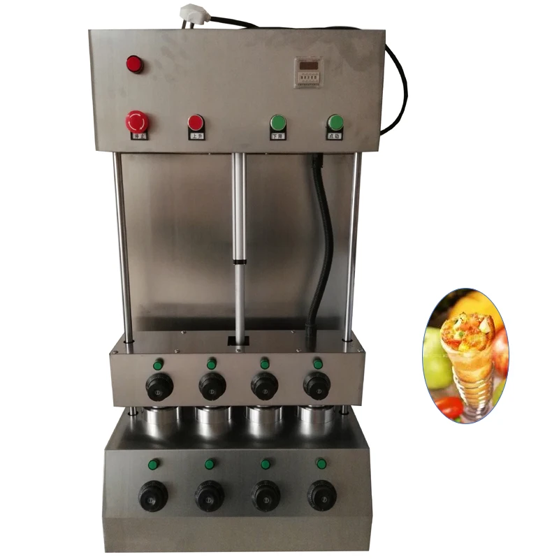 Hot Selling Pizza Cone Machine Commercial Pizza Cone Maker Hot Sale Stainless Steel Pizza Moulding Machine 