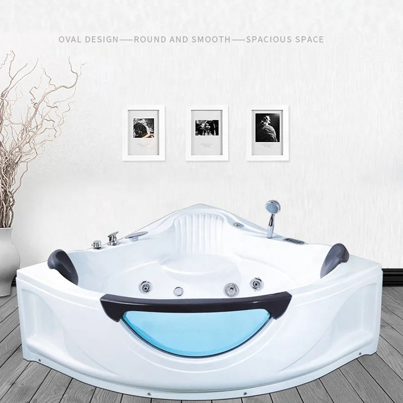 Factory Sell Freestanding Bath Tub Bubble Walk In Soaking 2 Person Whirlpool Massage Bathtub With Spa