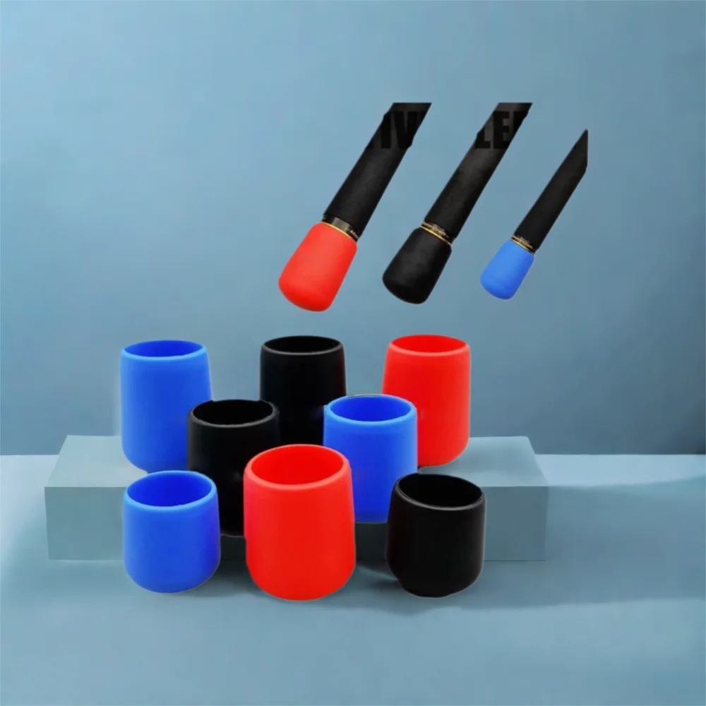 Silicone 1PC Fishing Rod End Cap Silicone Plug Cover Fishing Rod Tail Plug Protector Case Elasticity Fishing Tackle Accessories