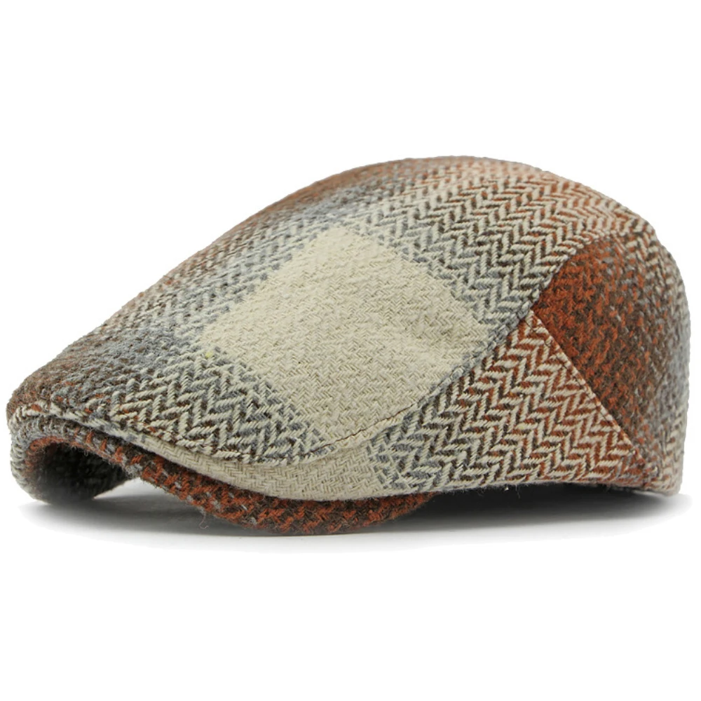 WEROR Casquette Plate Pour Homme - Casquette à Visière