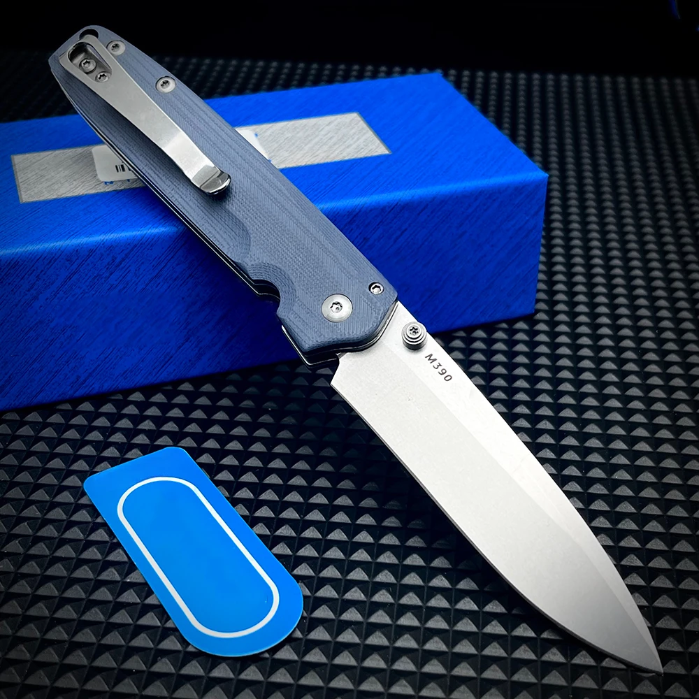 BM 485 M390 EDC Camping Multi Folding Knife Survival Self Defense G10 Handle Wilderness Hunting Pocket Outdoor Tactical Knives 2