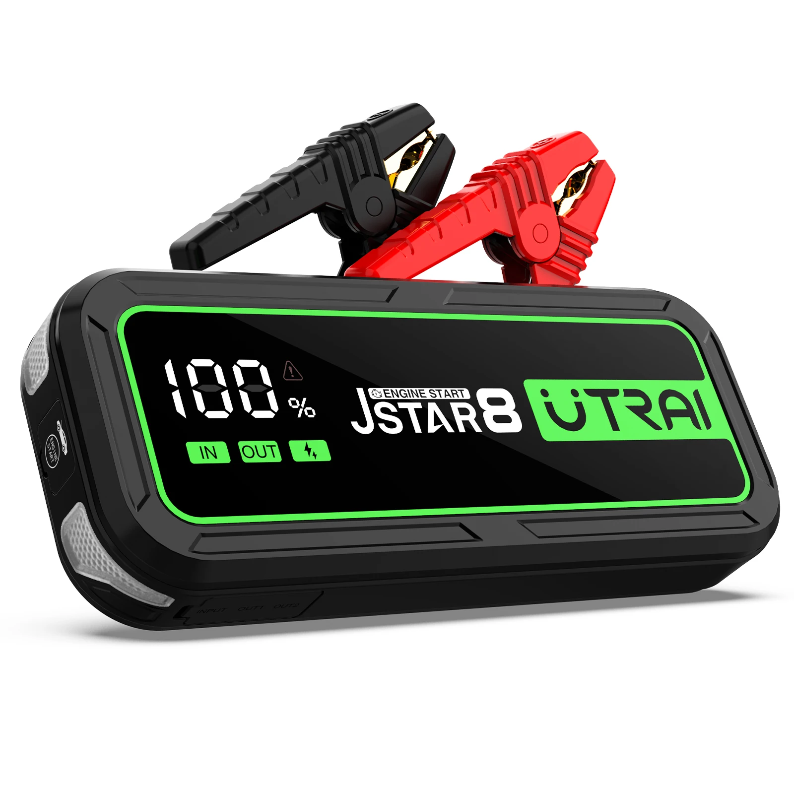 2Pcs Utrai Jstar 8 Car Booster Portatile Jump Starter Power Bank 3000A Corrente Di Picco Led Light Jumpstart Startingdevice Odmfactory