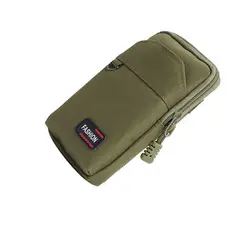 Durable Nylon Outdoor Waist Pouch (Single Green)