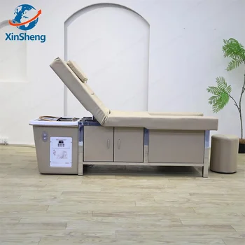 XinSheng โต๊ะนวดไทย Head Therapy หัวเตียงสปาแชมพูเตียง Beauty Salon เฟอร์นิเจอร์โซฟาตัดผมผมอุปกรณ์ซักผ้า 1