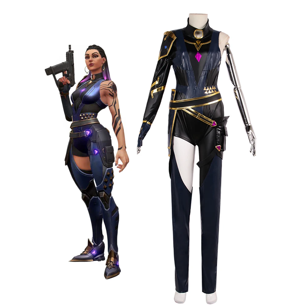 

Game VA-LO-RA-NT Reyna Cosplay Costume Reyna Sexy Clothes Custom Made Any Size