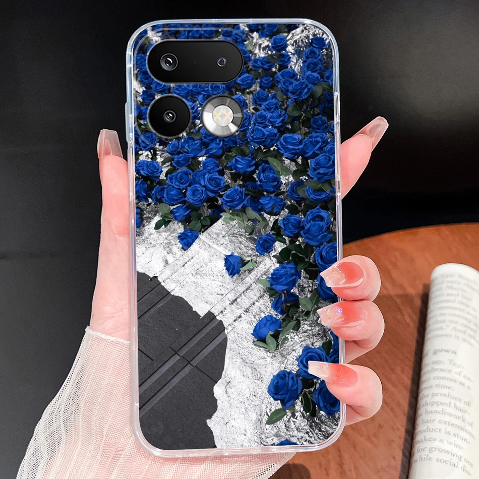Stylish Soft Slim TPU Clear Silicone Phone Case - Lightweight Protective Cover