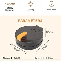 Electric Mini Donut Cakes Maker Machine Non-Stick Coated Breakfast Snacks Desserts Kitchen Appliance EU Plug 2
