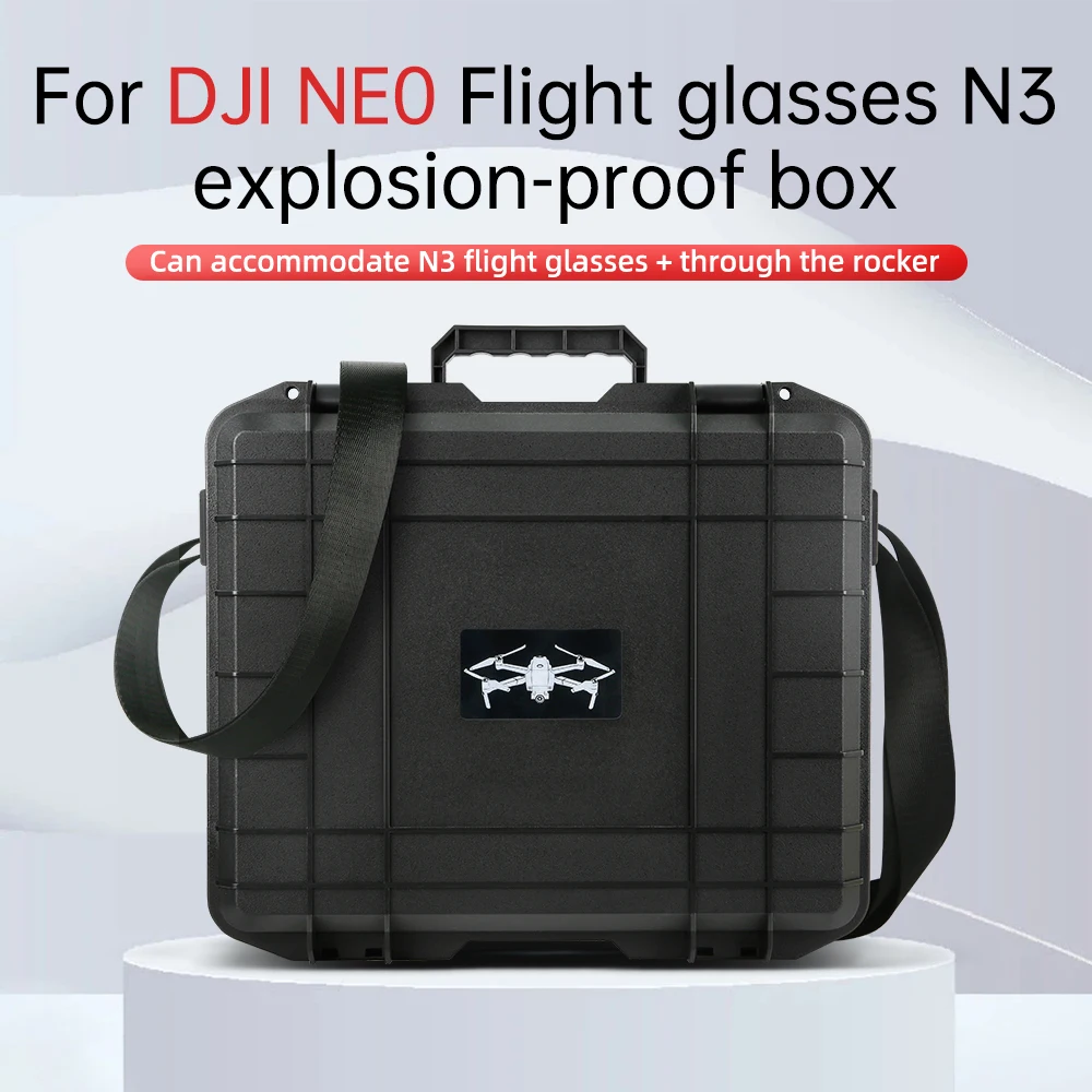 Description Picture 4 of itemRCSTQ For DJI Neo Goggles N3 Somatosensory Flight Combo Explosion-proof Case, NEO FPV/ Joystick Protector Box, RCN3 suitcase