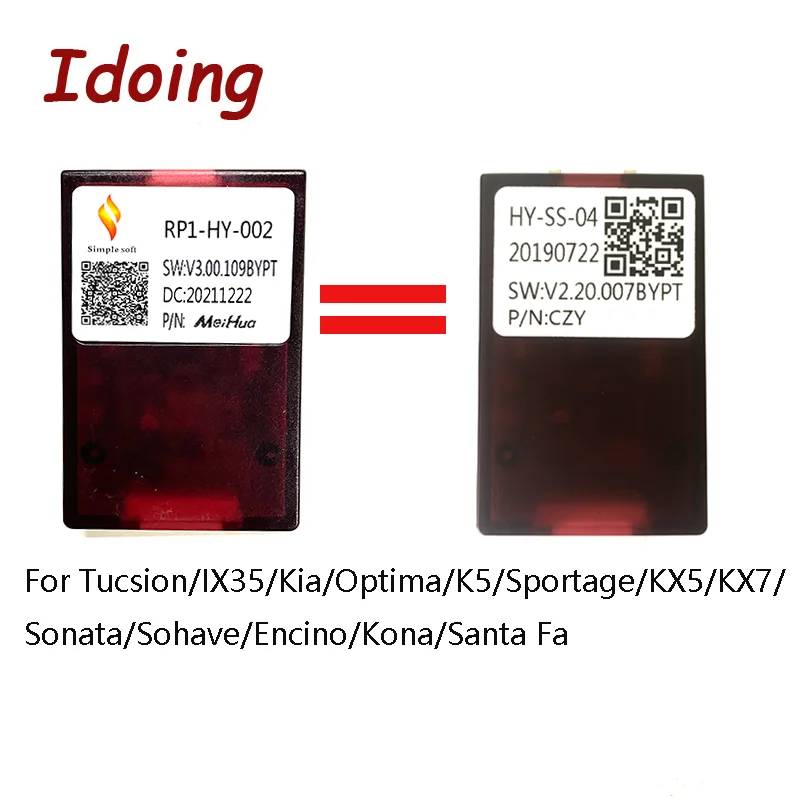 

Idoing CanBus Cable for RP1-HY-002==HY-SS-04 Tucsion IX35 Kia Optima K5 Sportage KX5 KX7 Sonata Sohave Encino Kona Santa Fa