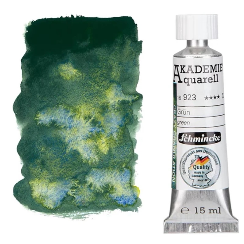 Schmincke AKADEMIE&reg; AQUARELL watercolor paint pigment 15ML/Tube 6-Color Sub-pack Texture Precipitation Super Granulation Set