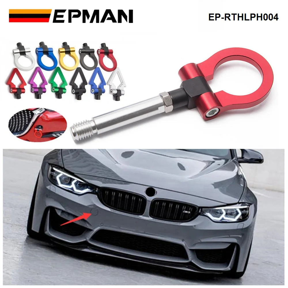 Epman jdm Model Car Auto Trailer Hook Ring Eye Tow Towing Front Rear