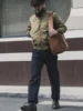 Bronson Taxi Driver Travis Bickle Tanker Jacket Winter Men's Military Coat Khaki 2
